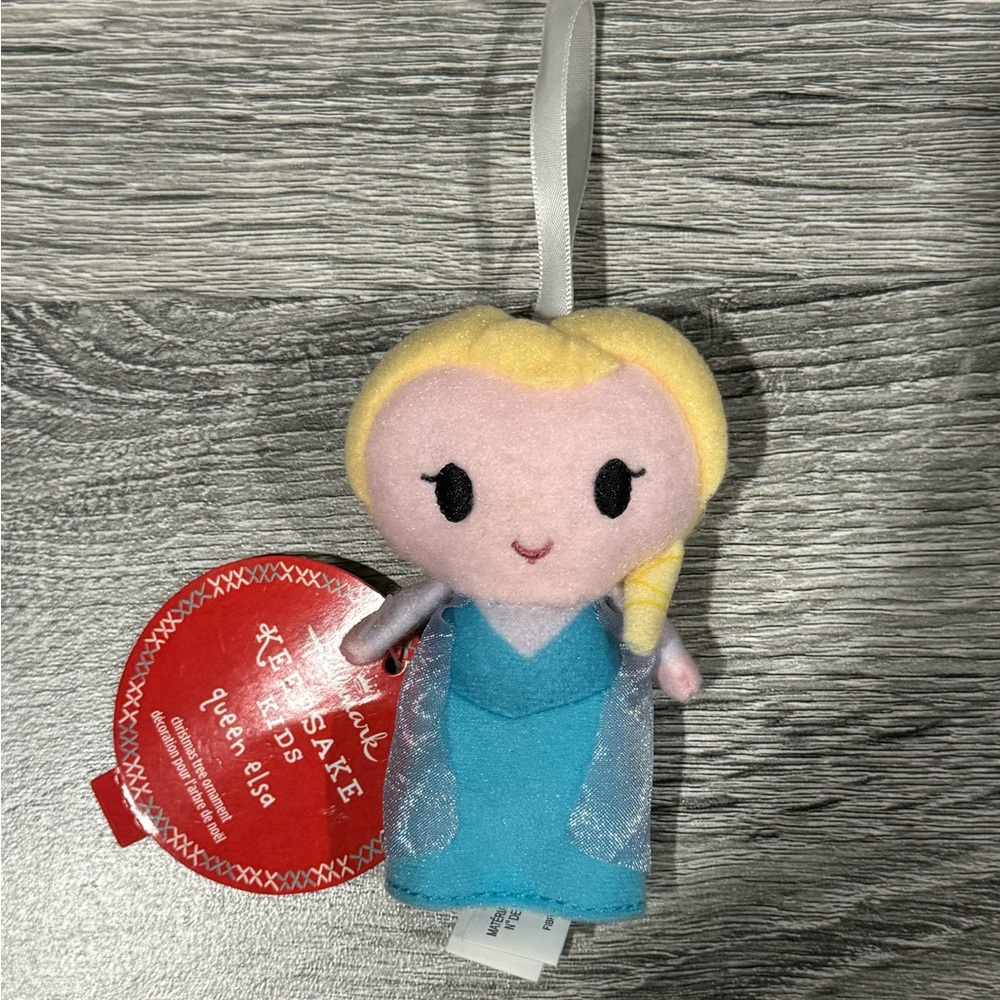NEW: Hallmark | Disney Frozen: Queen Elsa - Collectible Plush Keepsake Ornament
